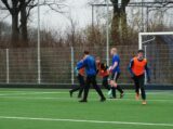 S.K.N.W.K. JO19-1 eerste training van 2023 (zaterdag 14 januari 2023) (86/108)